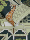 Graham & Brown Emerald Animahal wallpaper sample A4, UK version