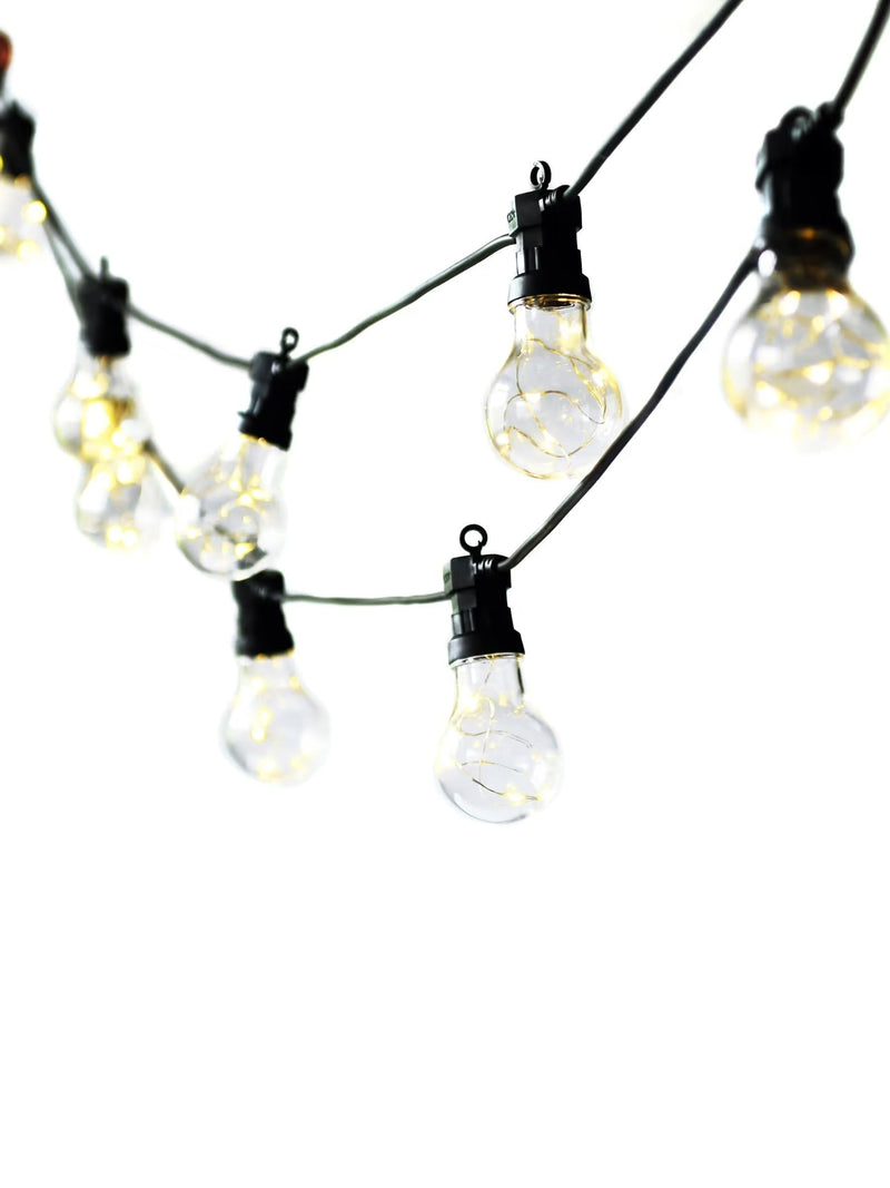 Garden Trading festoon lights 20 bulbs, imported from the UK