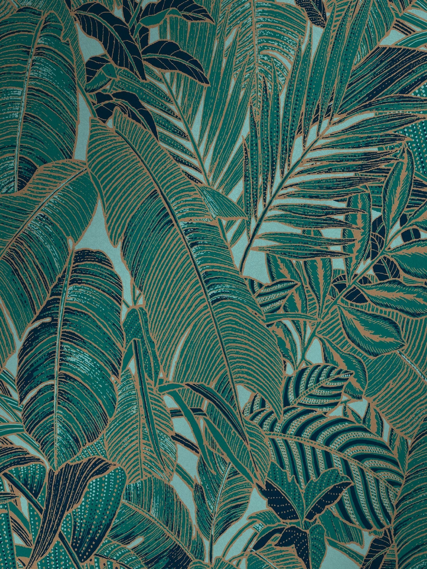 Graham & Brown Green Paradys wallpaper sample A4 - British product