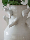 One.World Blythdale bird vase stoneware (British brand)