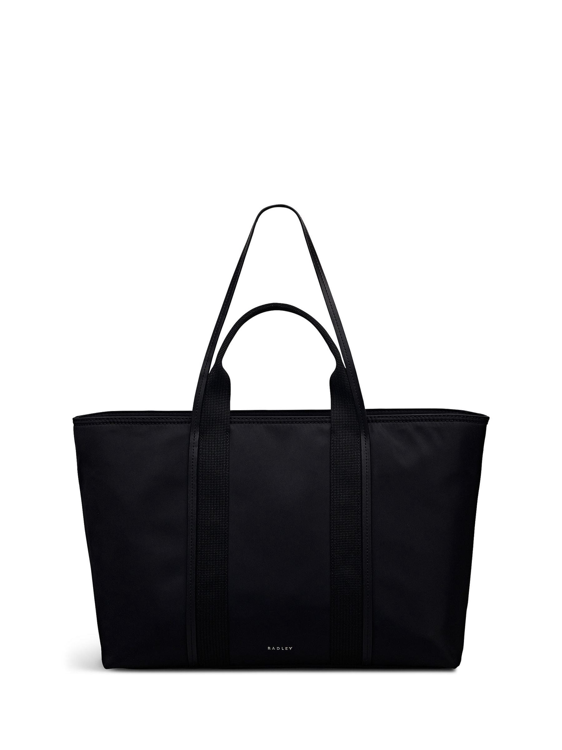 Radley Black Halley Row large tote bag (British brand)