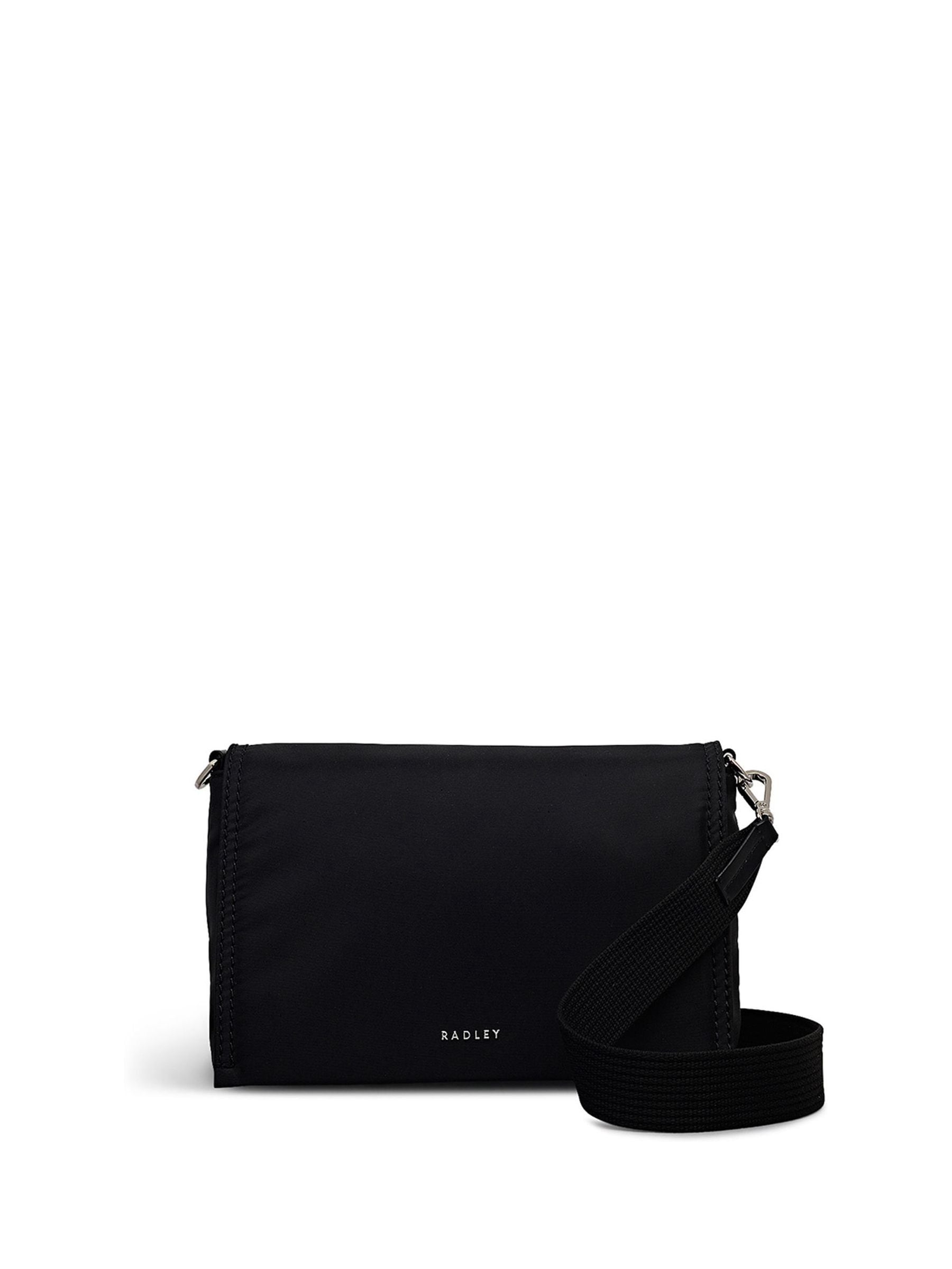 Radley black cross-body bag, imported from the UK