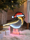 Robin infinity light with red boots 40cm, imported from the UK