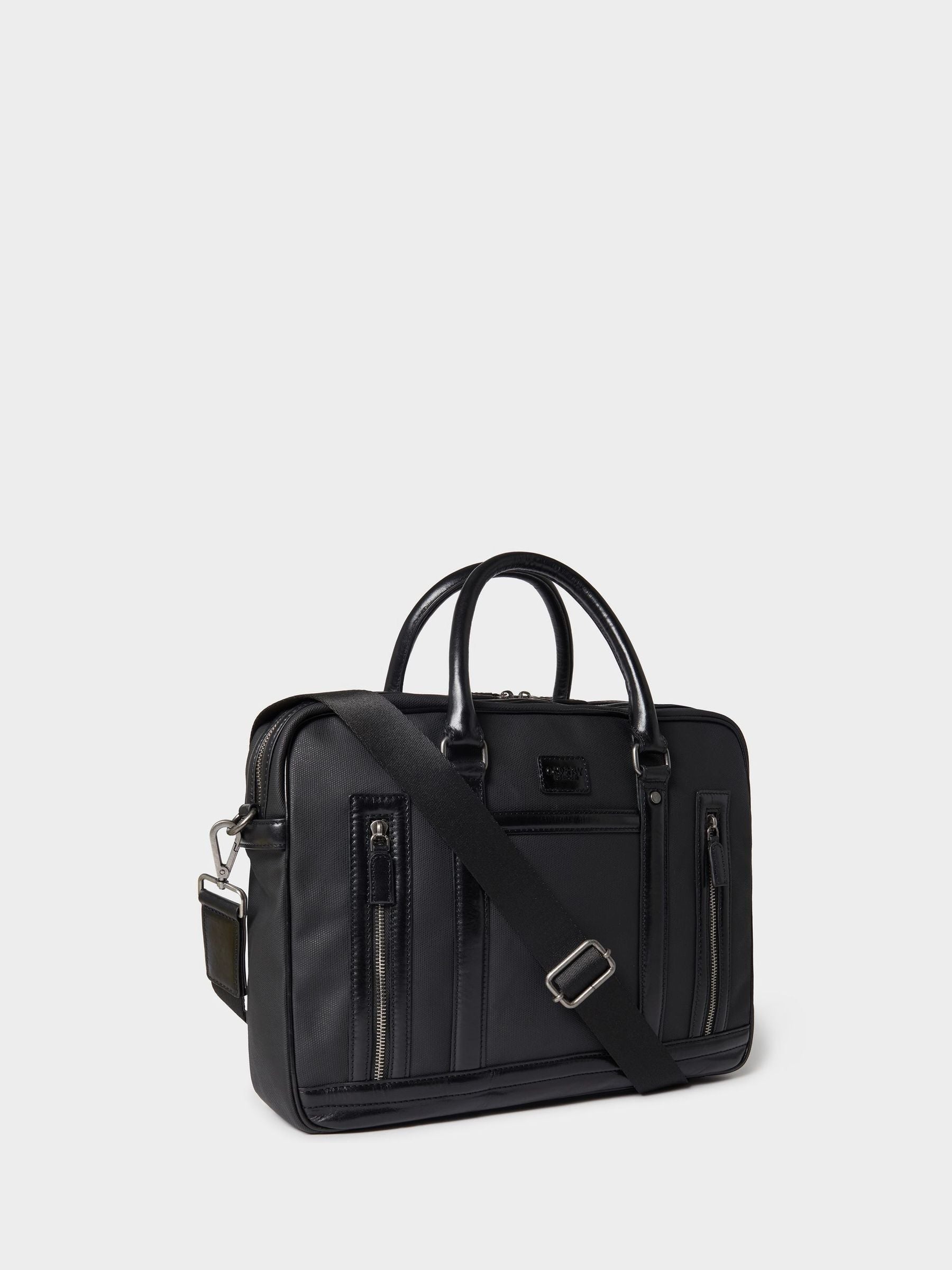 Osprey London Frontline waxed canvas and leather laptop bag (British brand)