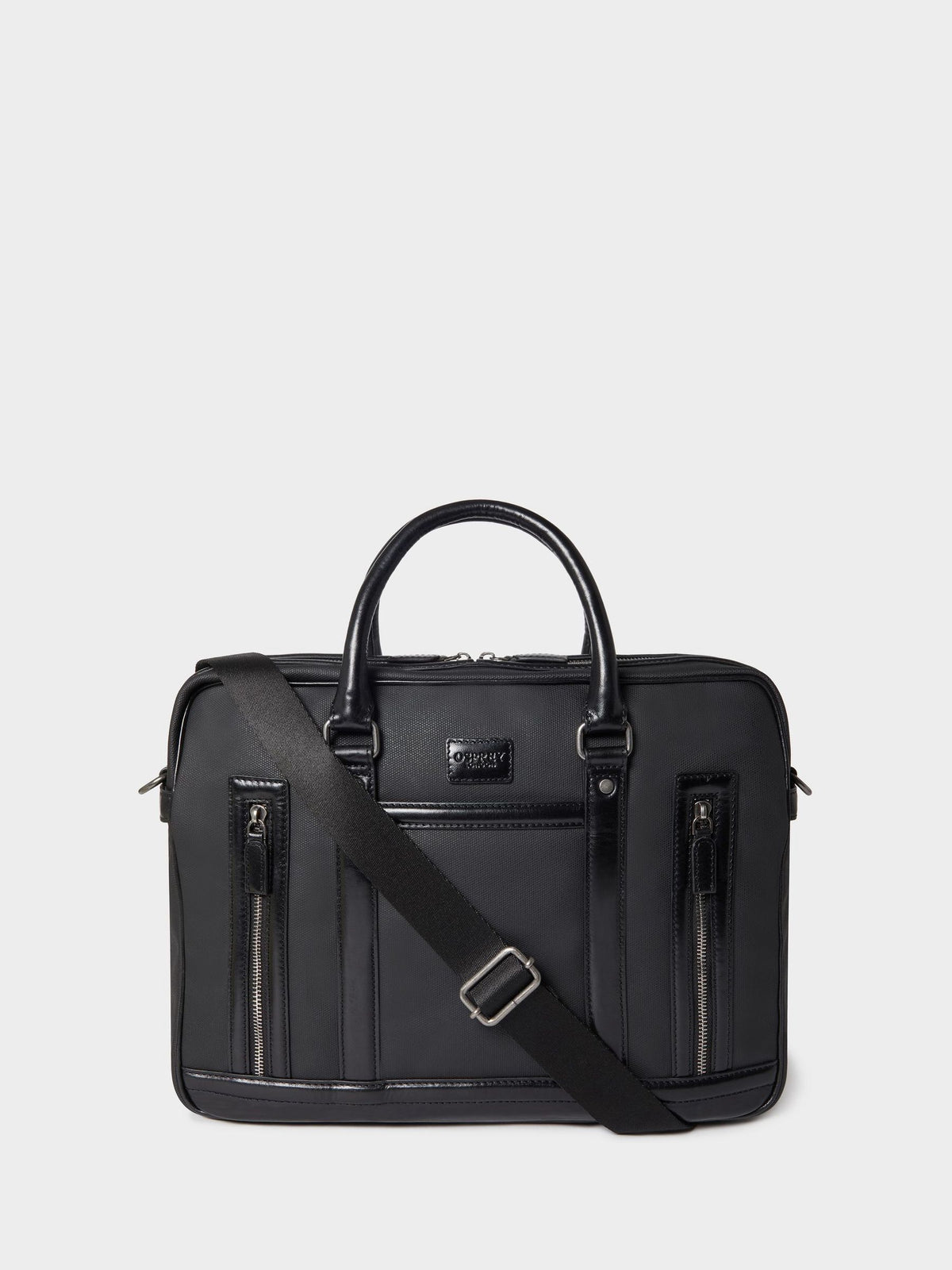 Osprey London Frontline waxed canvas and leather laptop bag (British brand)