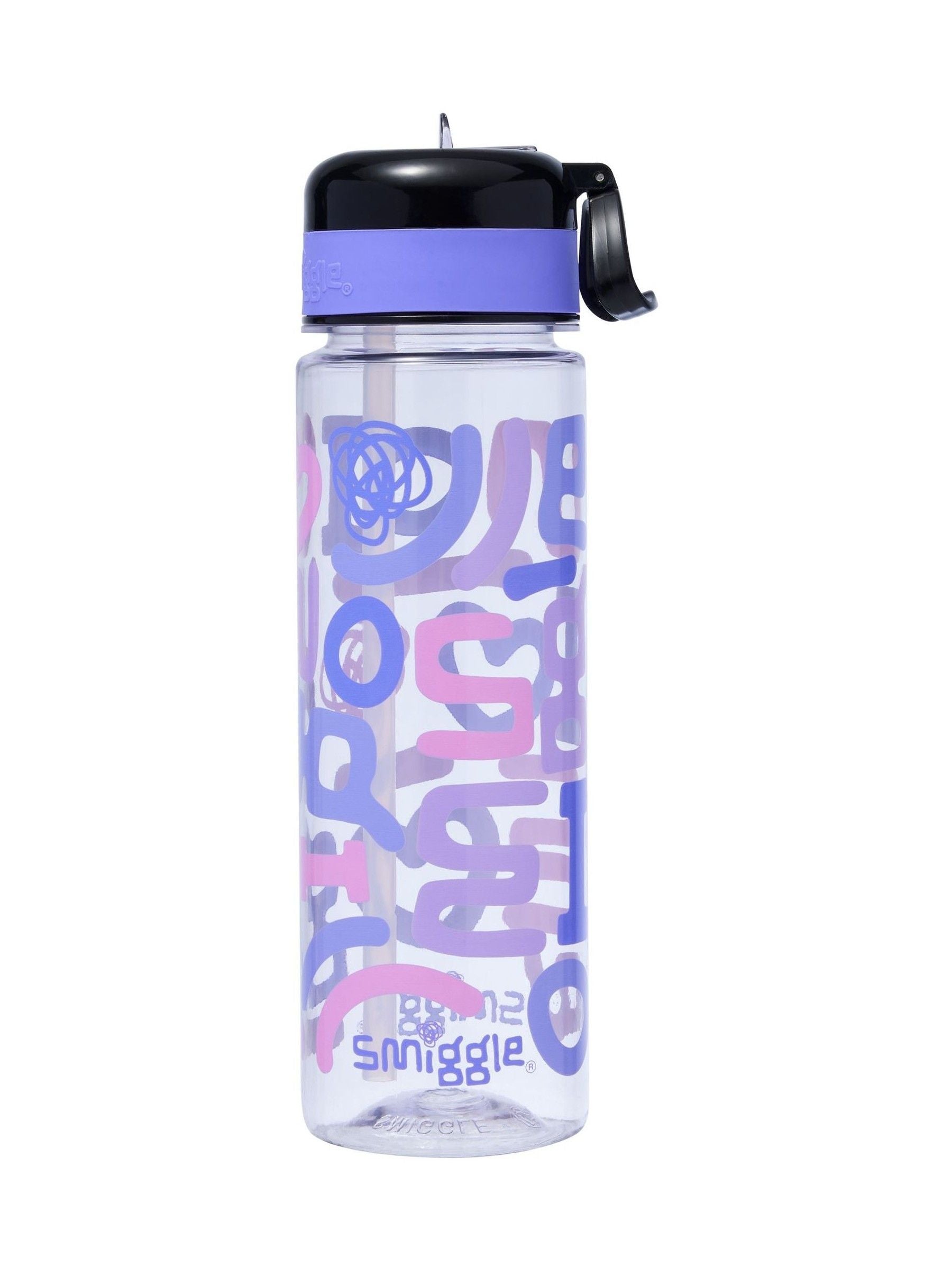 Smiggle Purple Smiggler drink bottle 650ml, UK version