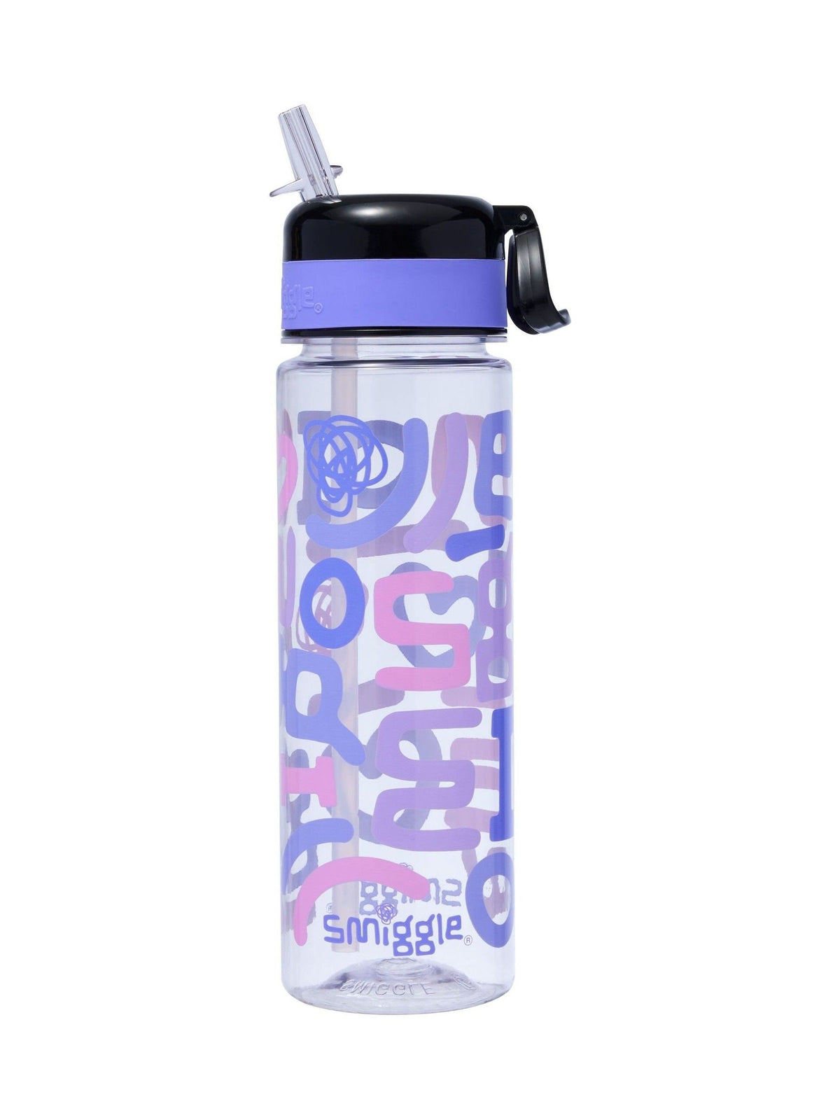 Smiggle Purple Smiggler drink bottle 650ml, UK version