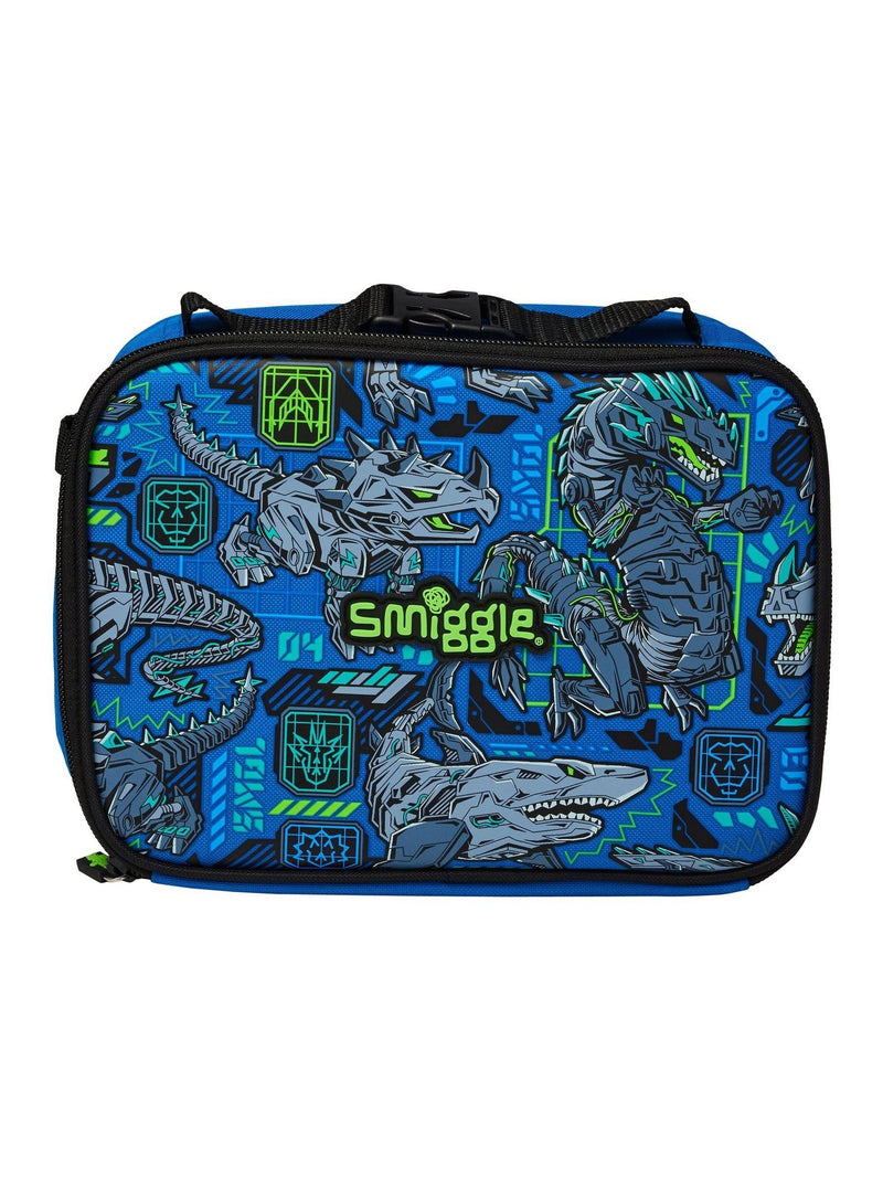 Smiggle Blue All Stars Oblong Attach Id Lunchbox