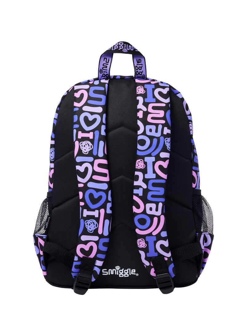 Smiggle Purple Smiggler Classic Backpack (British brand)