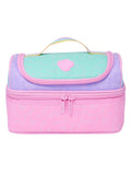 Smiggle Purple Smiggler Double Decker Lunchbox