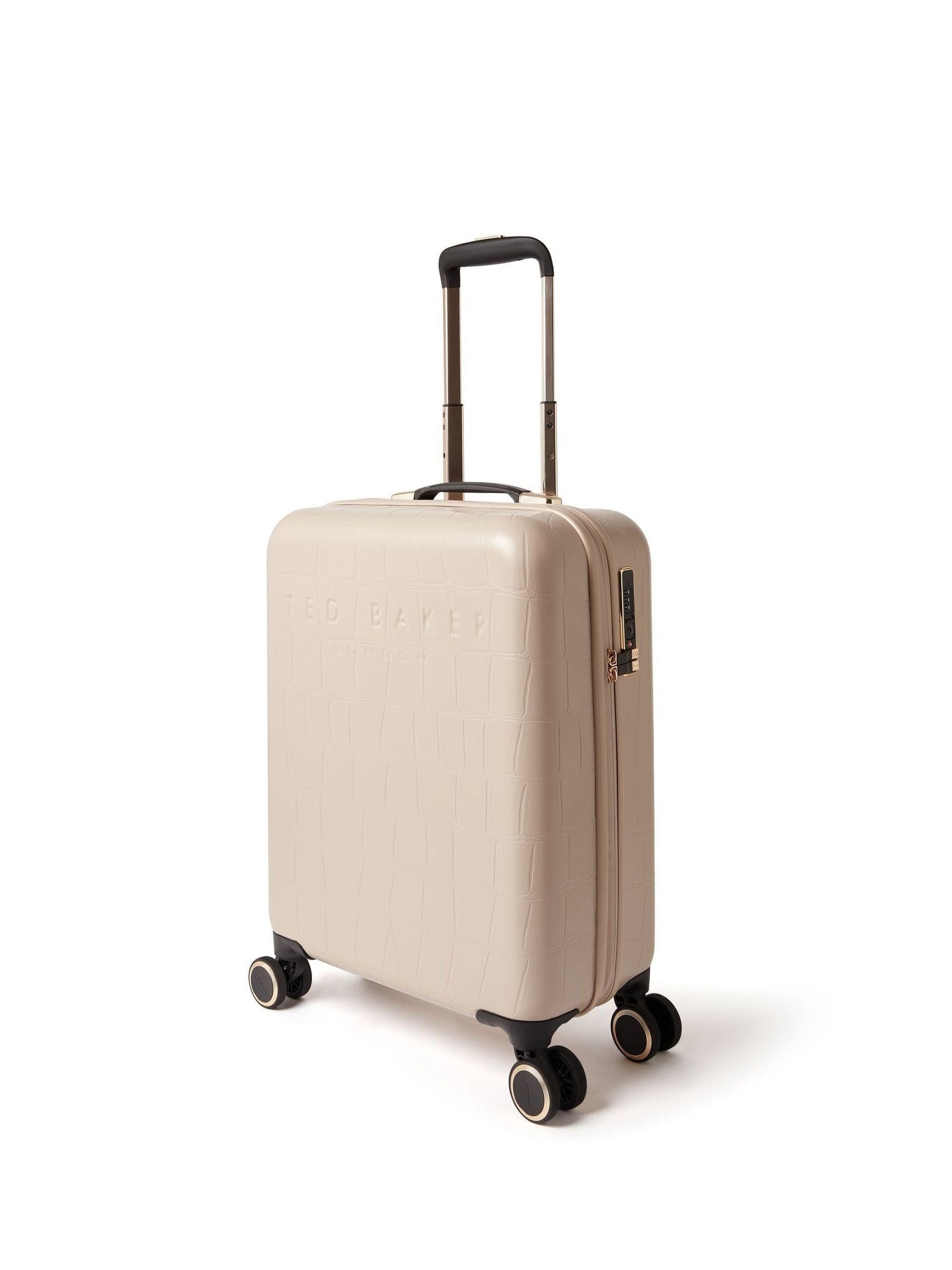Ted Baker nude croc Icon cabin case, UK version