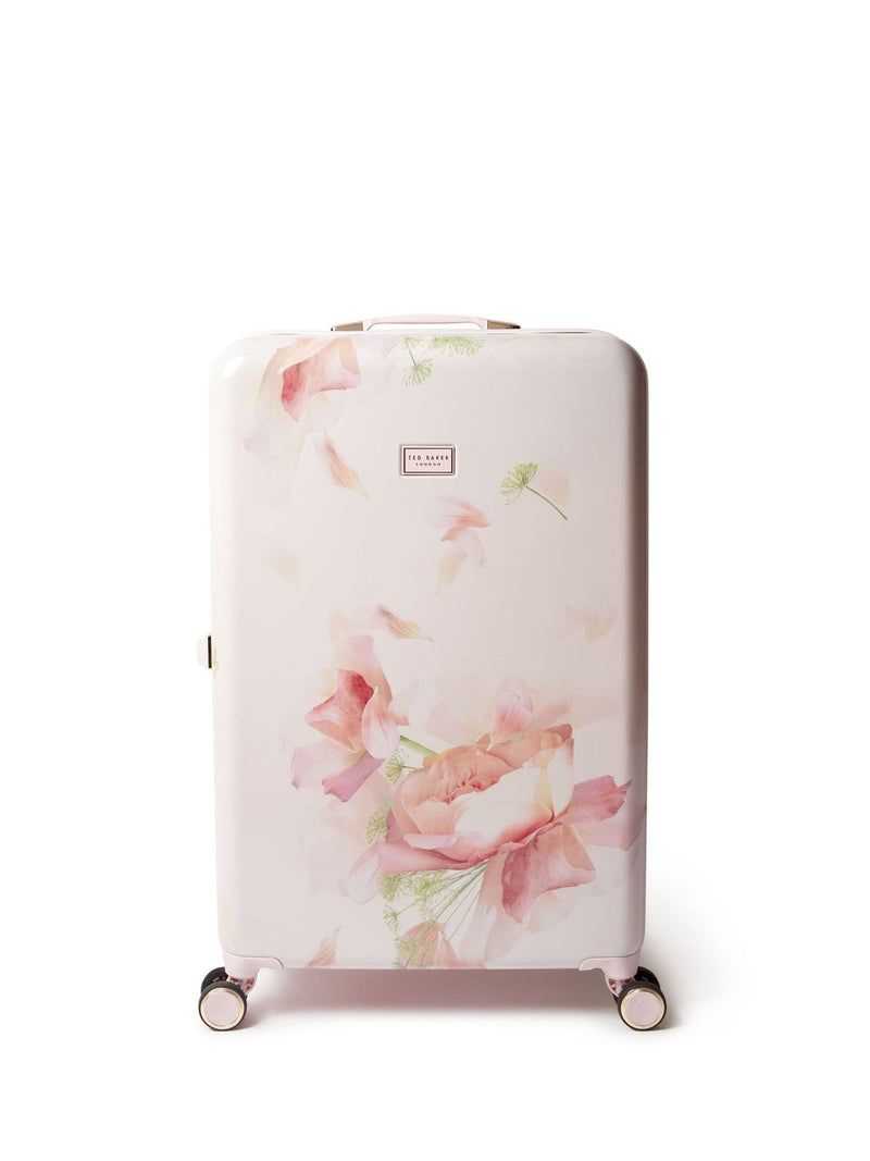Ted Baker pink Magnolia Bloom large suitcase, UK version