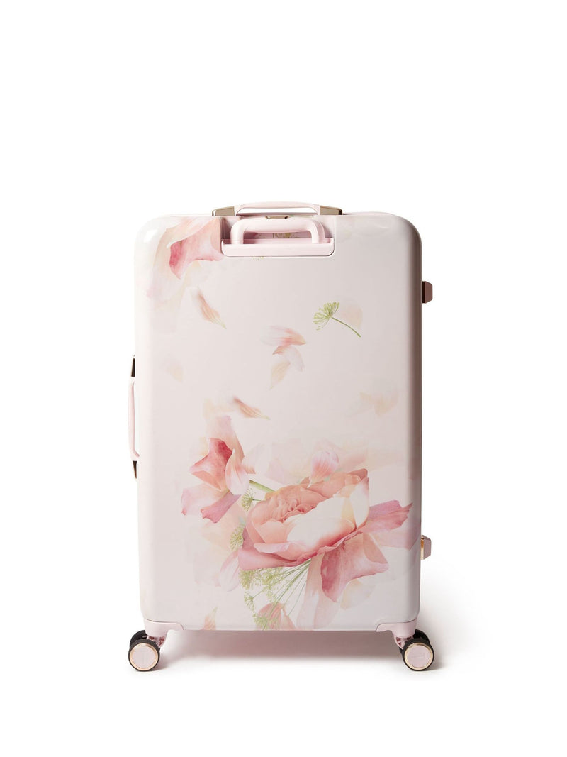 Ted Baker pink Magnolia Bloom large suitcase, UK version