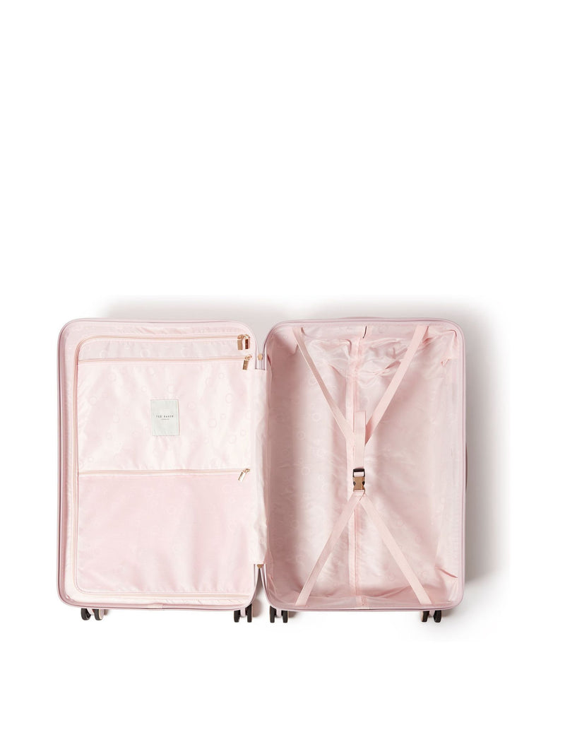 Ted Baker pink Magnolia Bloom large suitcase, UK version