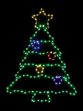 Premier Decorations twinkling Flexibrights Christmas tree decoration 60x46cm - British product