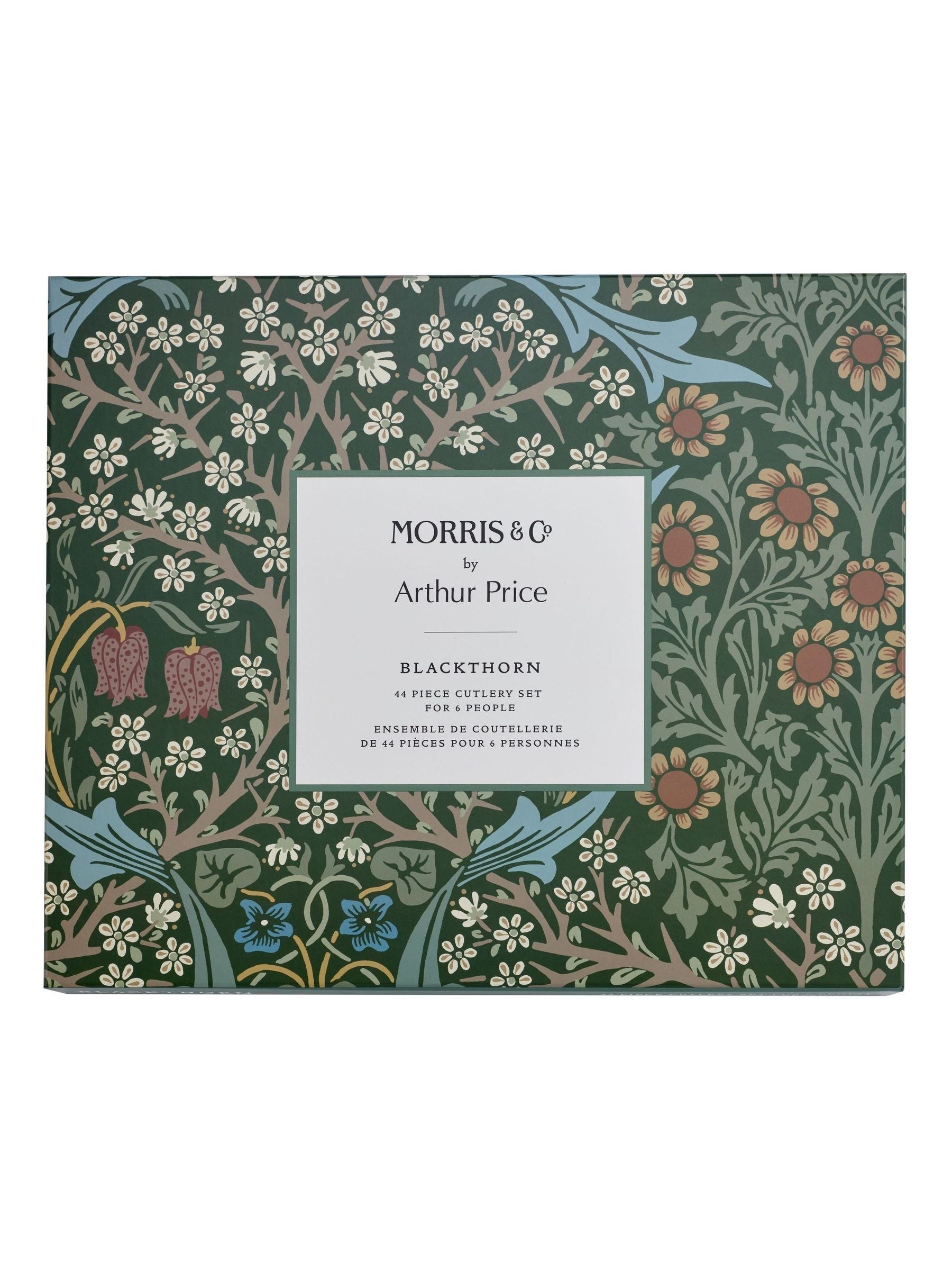 Arthur Price Blackthorn cutlery set, 44 piece, imported from the UK