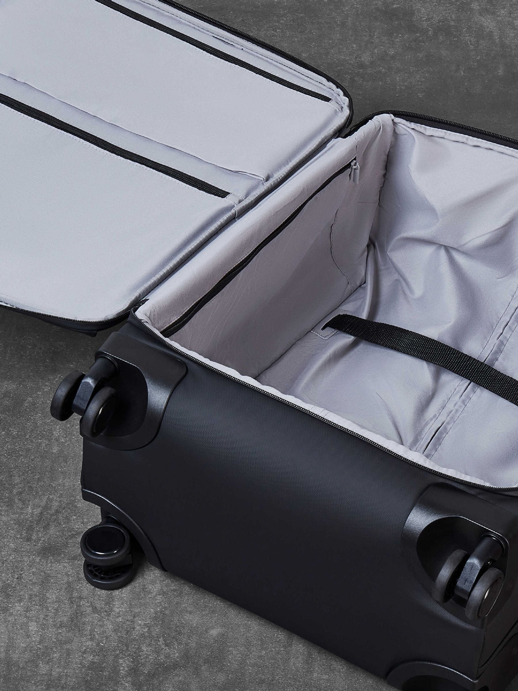 Rock Luggage Black Juniper cabin suitcase - British product