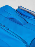 Rock Blue Juniper large suitcase, durable TPU polyester (British brand)