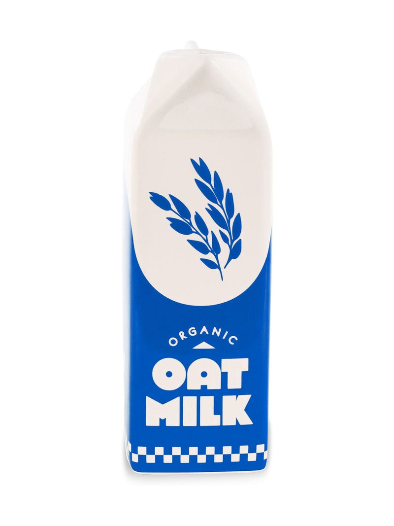 ban.do White Oat ceramic vase 22cm height, imported from the UK