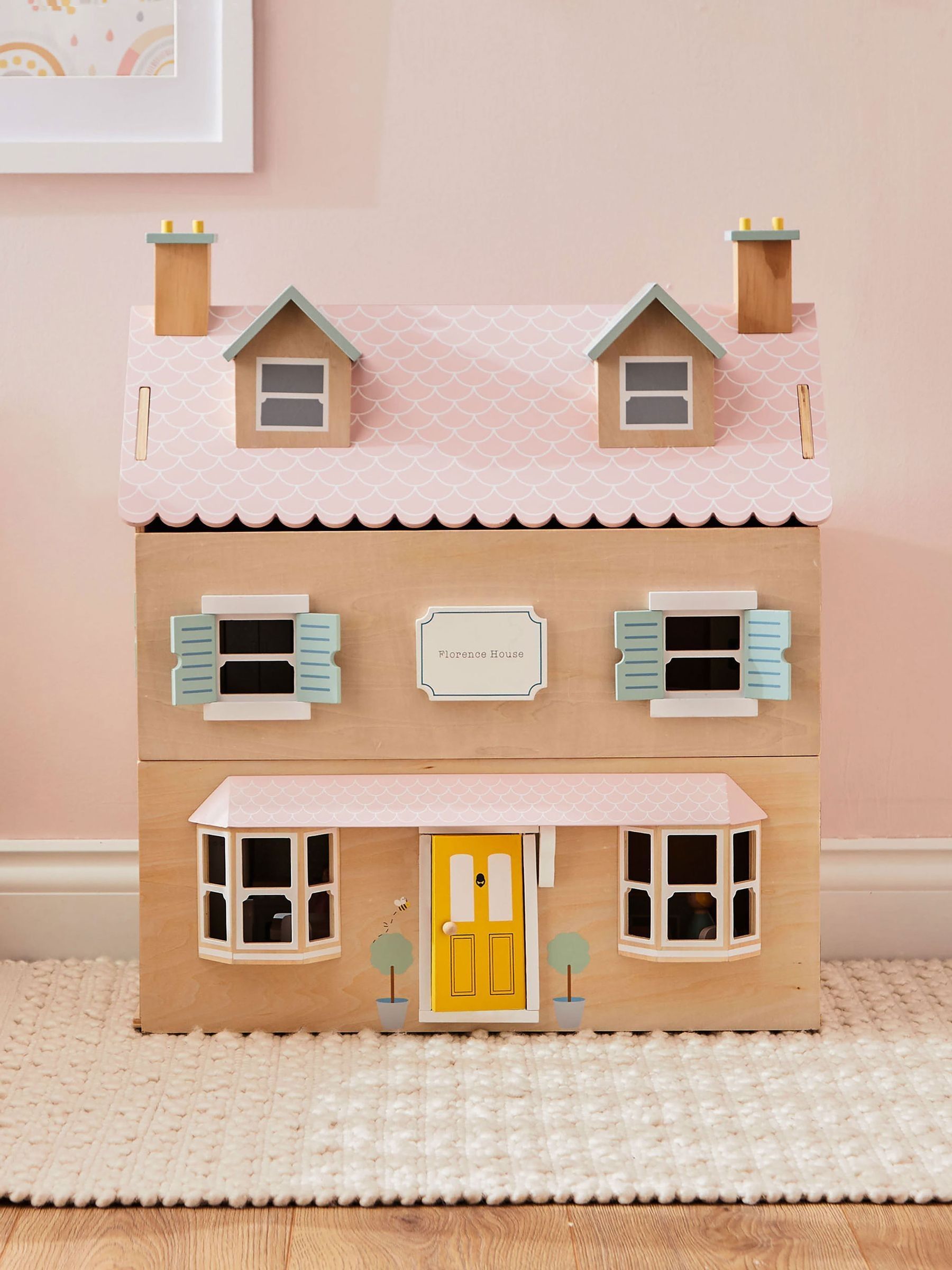My 1st Years personalised wooden dolls house (British brand)