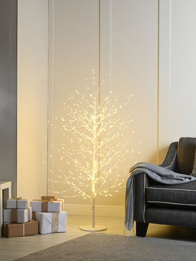 Next Festive Pre Lit Microdot Christmas Tree - 5ft- Buy online at McGrocer