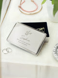 PMC personalised floral jewellery box, imported from the UK