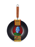 Ken Hom wok 27cm black steel non-stick - British product