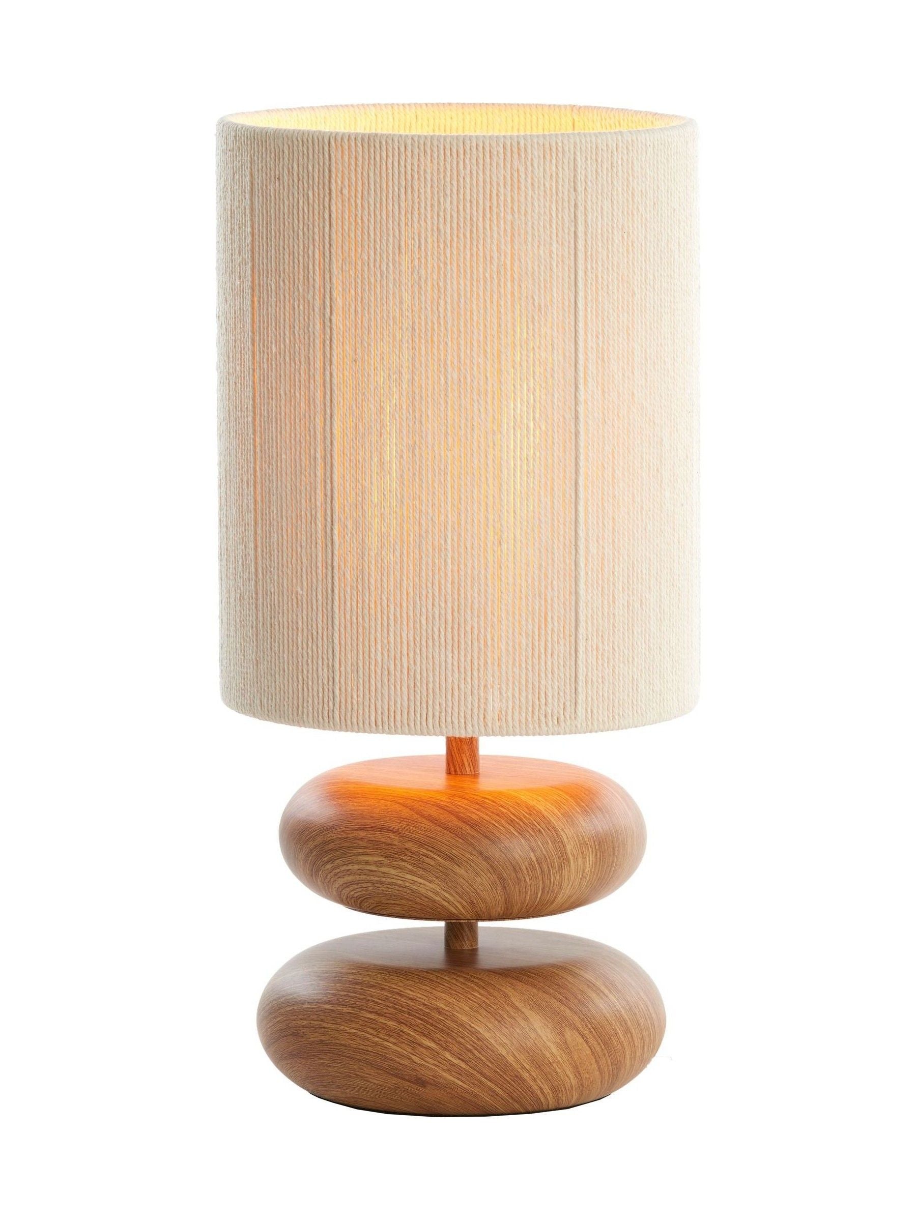 Light & Living Danialo table lamp natural jute shade (British brand)