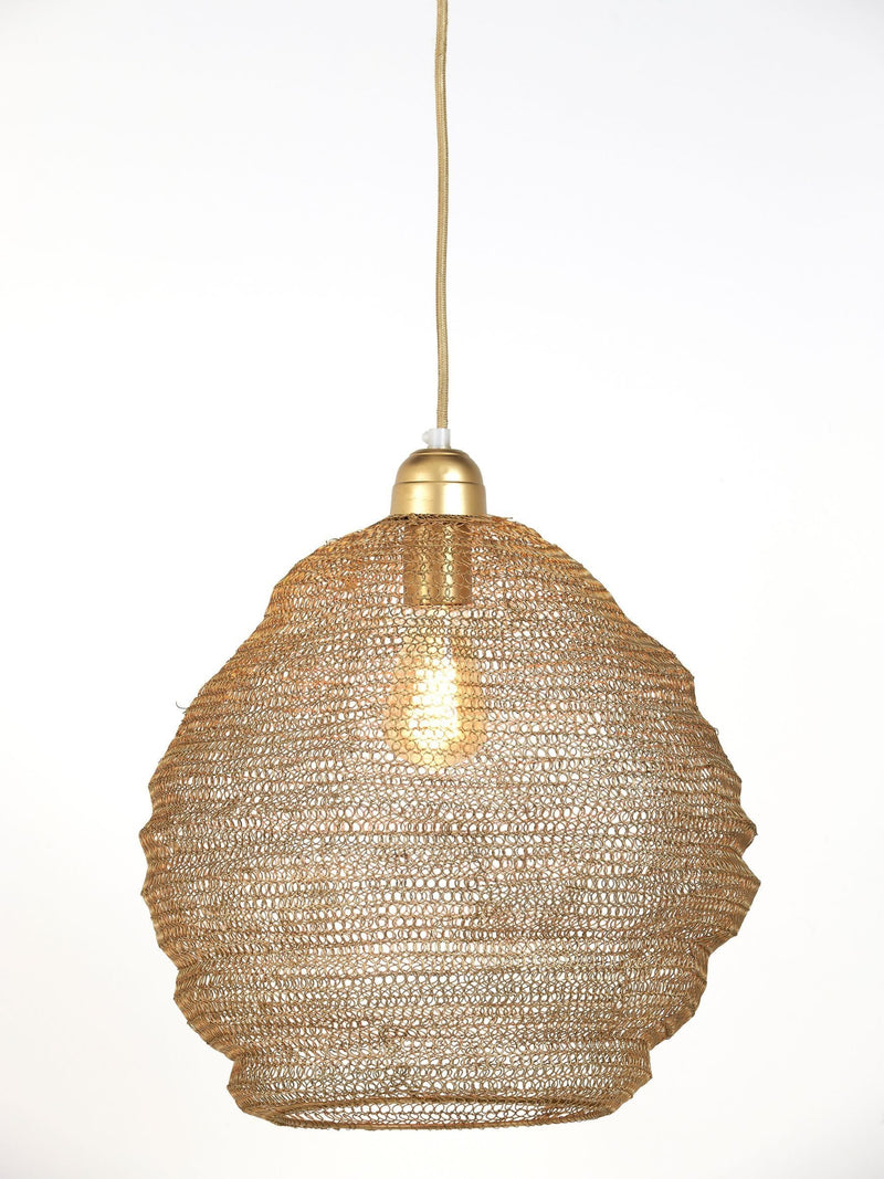 Light & Living NINA antique bronze hanging lamp 38cm (British brand)