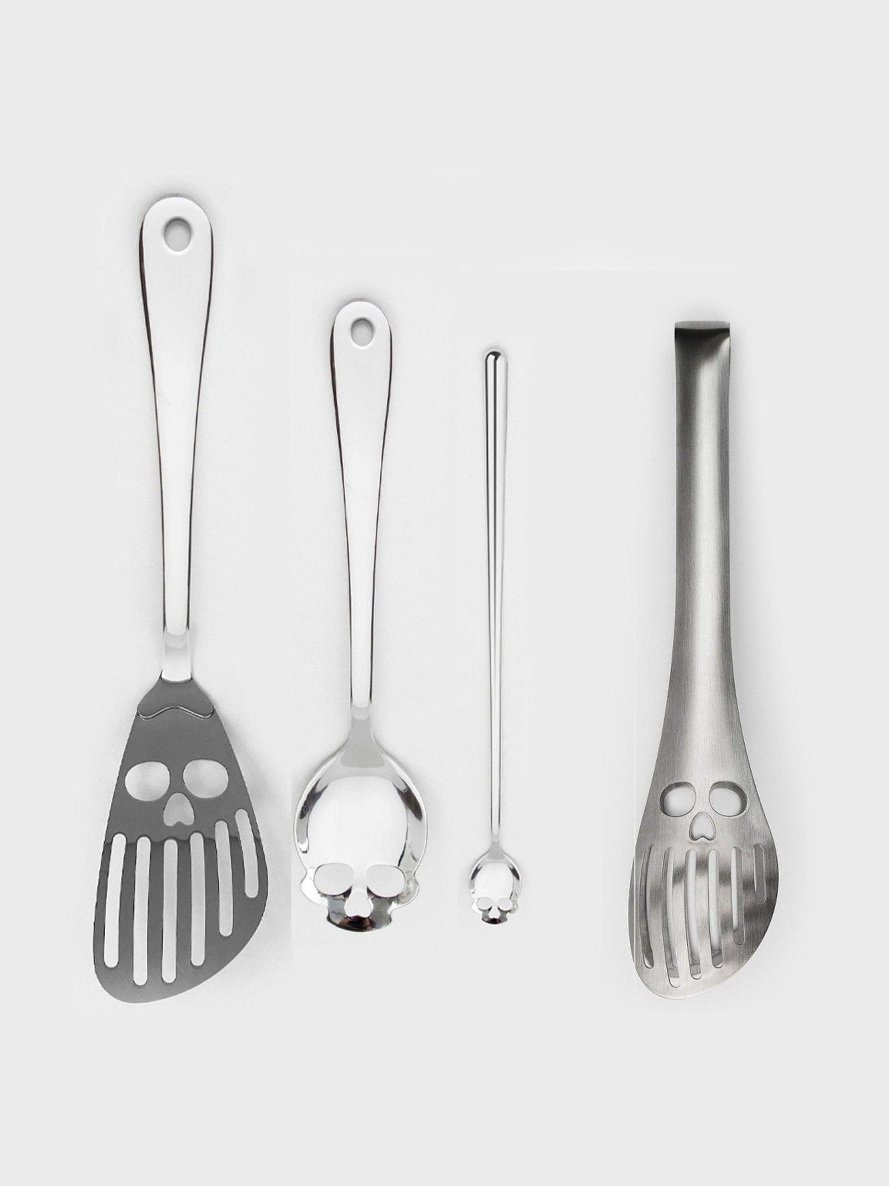 Suck UK skull kitchen utensil set - British product