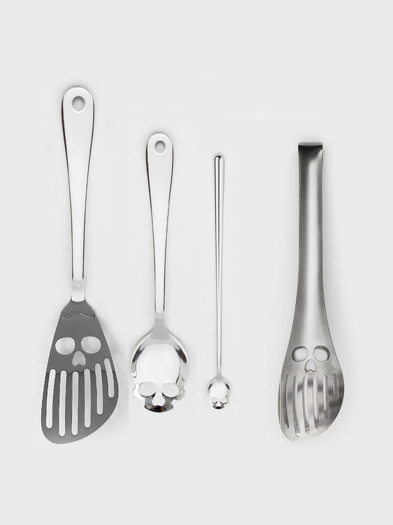 Suck UK skull kitchen utensil set - British product