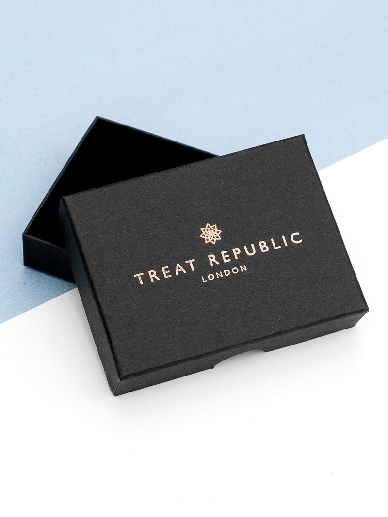 Treat Republic personalised matte star and drop necklace (British brand)