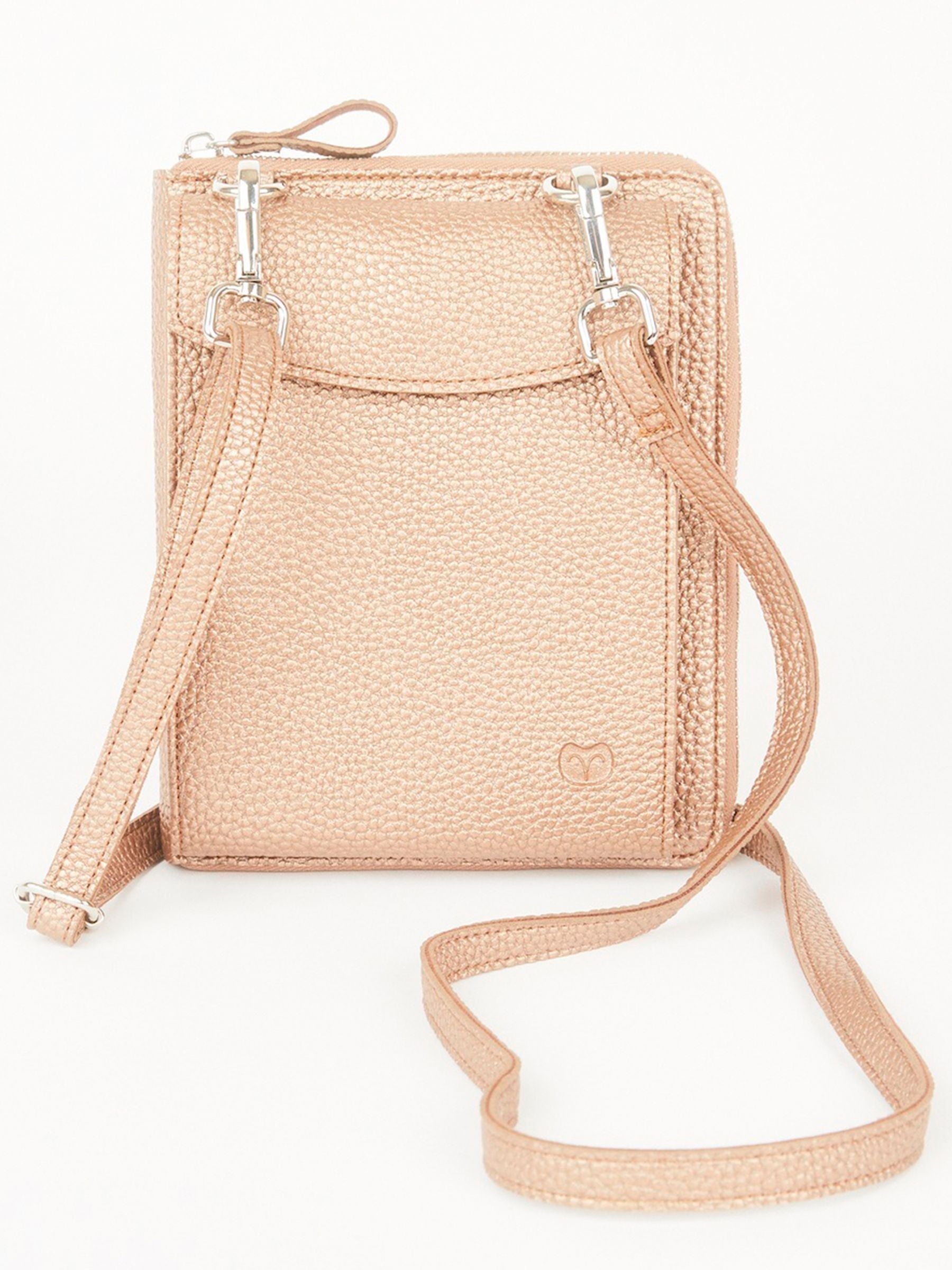 Goodeehoo Rose Gold Columbian Cross-Body Bag