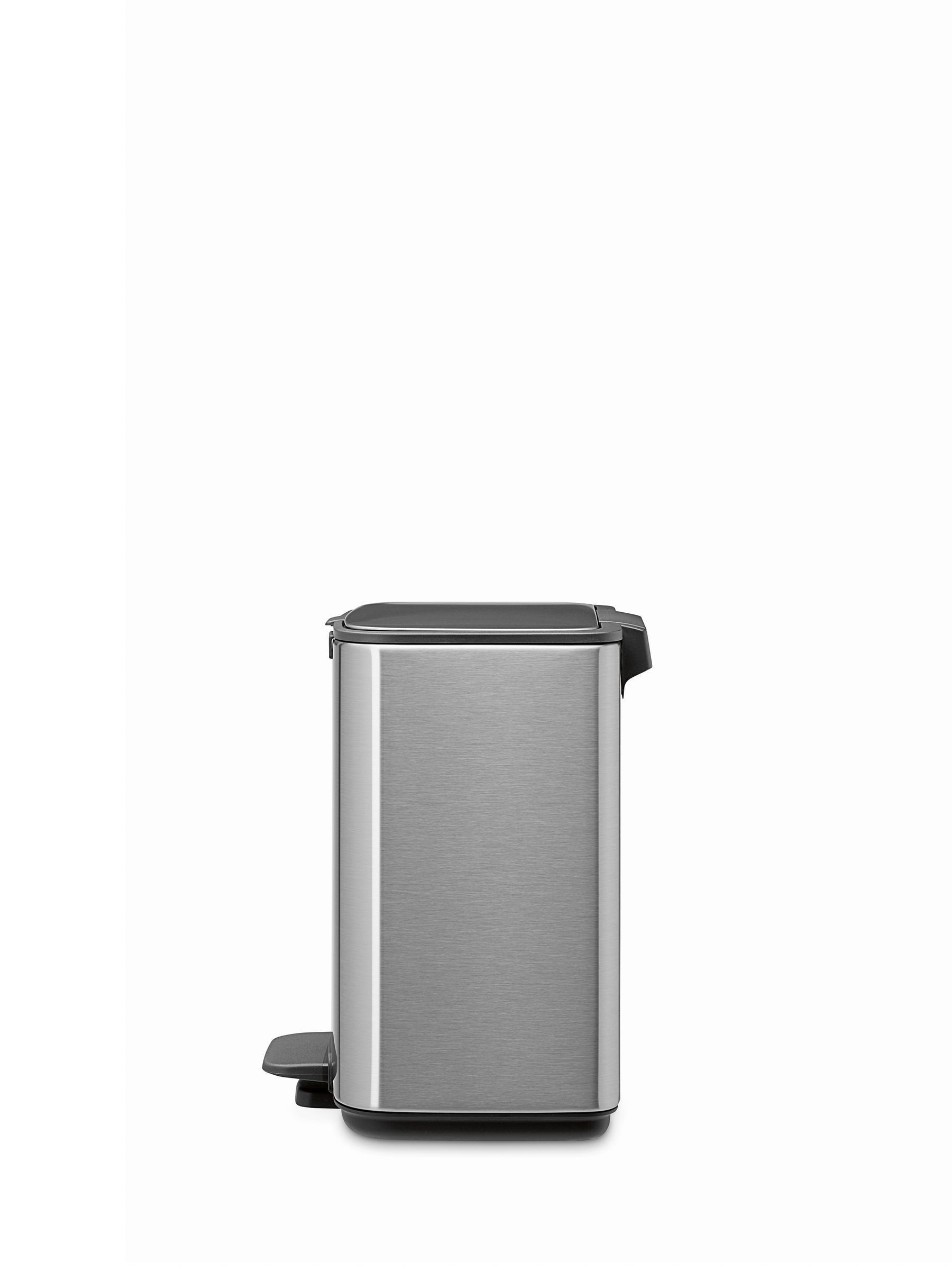Brabantia Matt Steel Fingerprint Proof Bo Pedal Bin 4L
