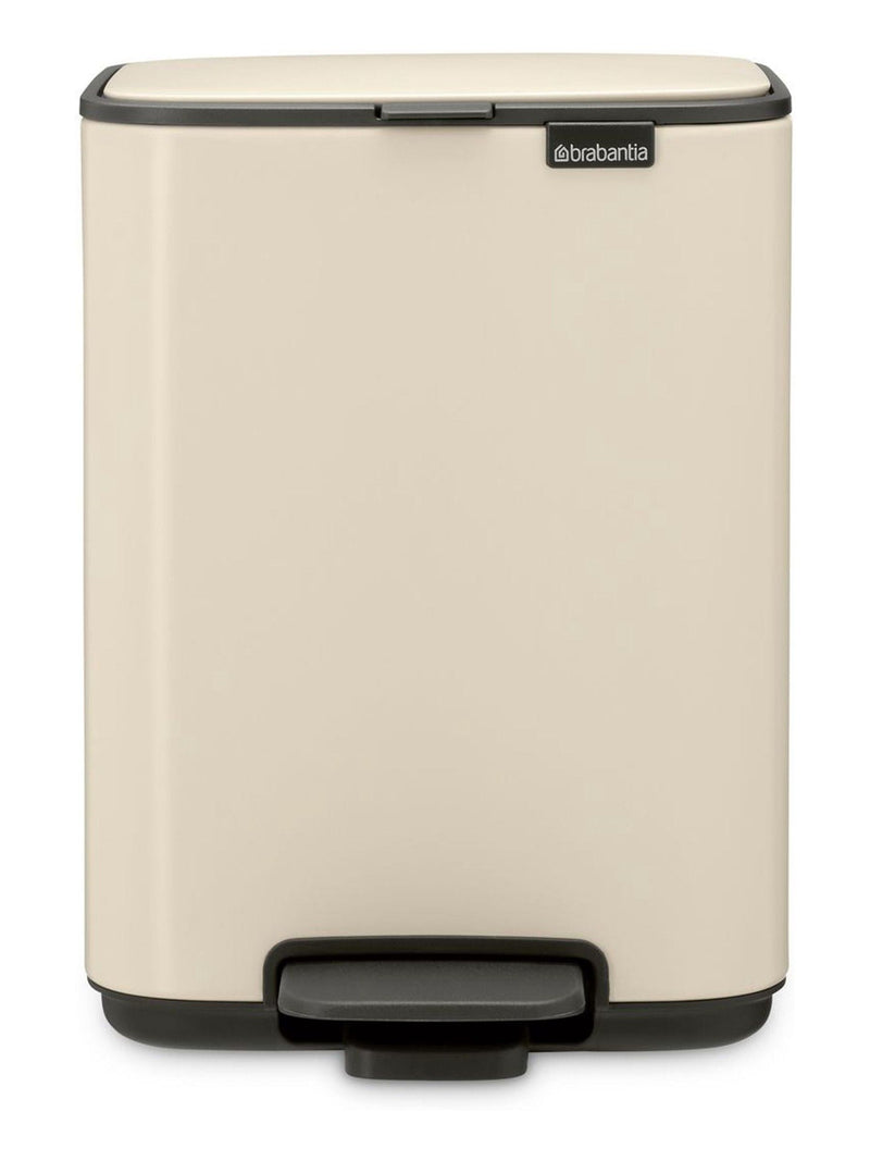 Brabantia Pedal Bin Soft Beige 4L, UK version