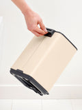 Brabantia Pedal Bin Soft Beige 4L, UK version