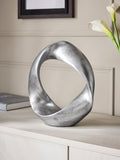 Gold Metal Twist Loop Ornament Single Decoration 28cm Height