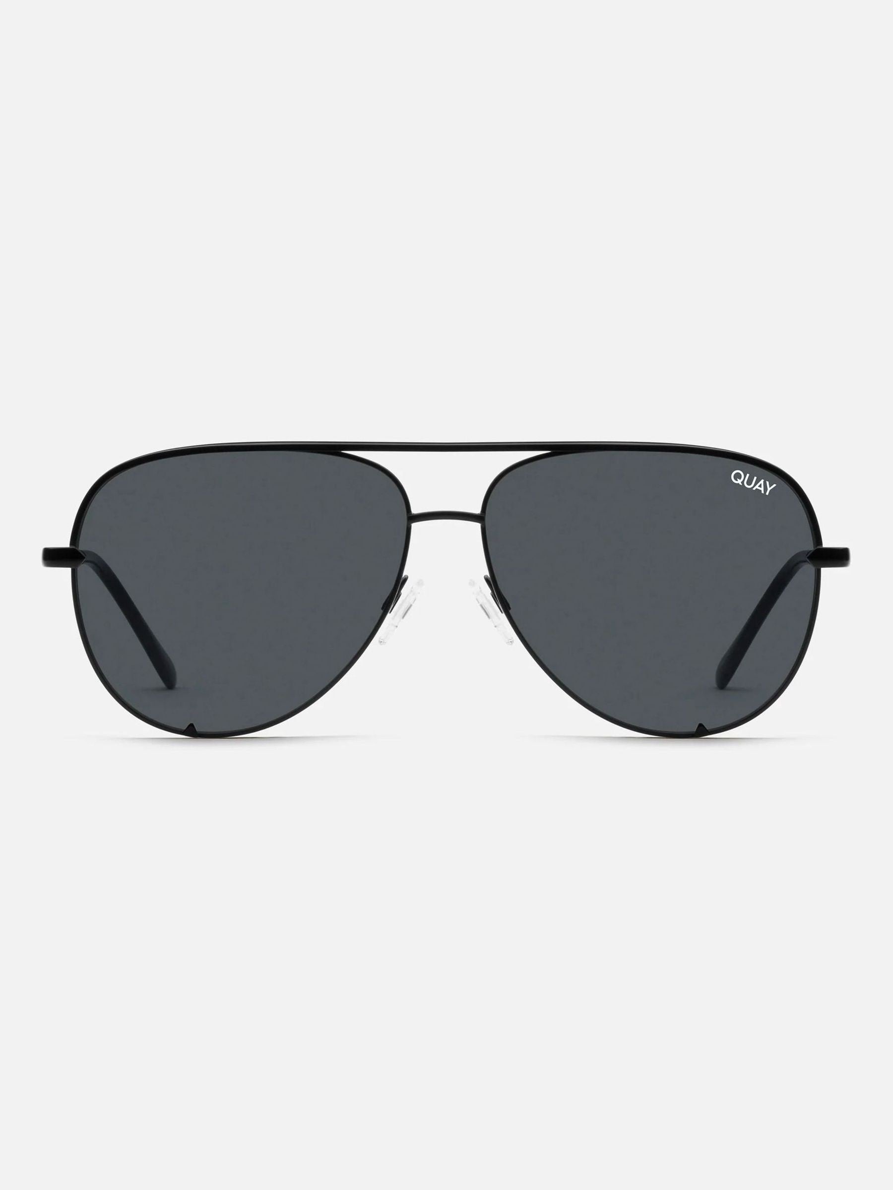 QUAY Black Ground High Key Sunglasses, UK version