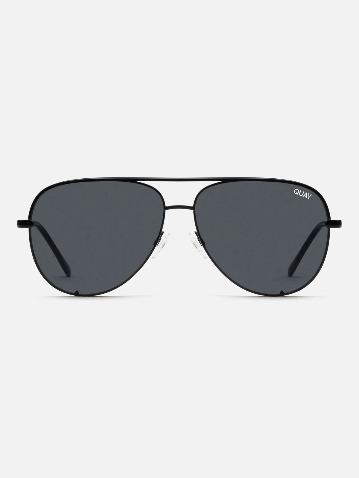 QUAY Black Ground High Key Sunglasses, UK version
