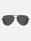QUAY Black Ground High Key Sunglasses, UK version