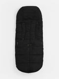 Finnson Black Alma quilted foot muff - British product
