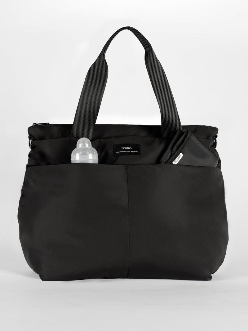 Finnson Black Sigrid Changing Bag with Changing Mat, UK version