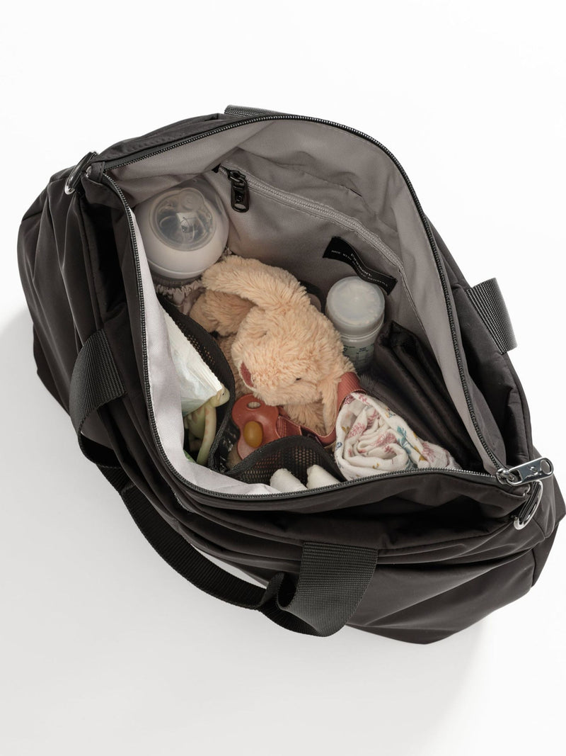 Finnson Black Sigrid Changing Bag with Changing Mat, UK version