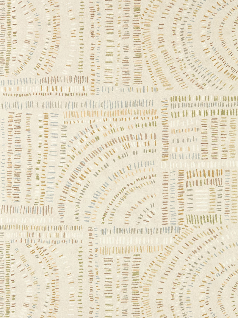 Harlequin Frescoes Defined Charcoal Chalk or Limestone Wallpaper Sample A4