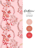 Cath Kidston wallpaper sample Road Floral A4, imported from the UK