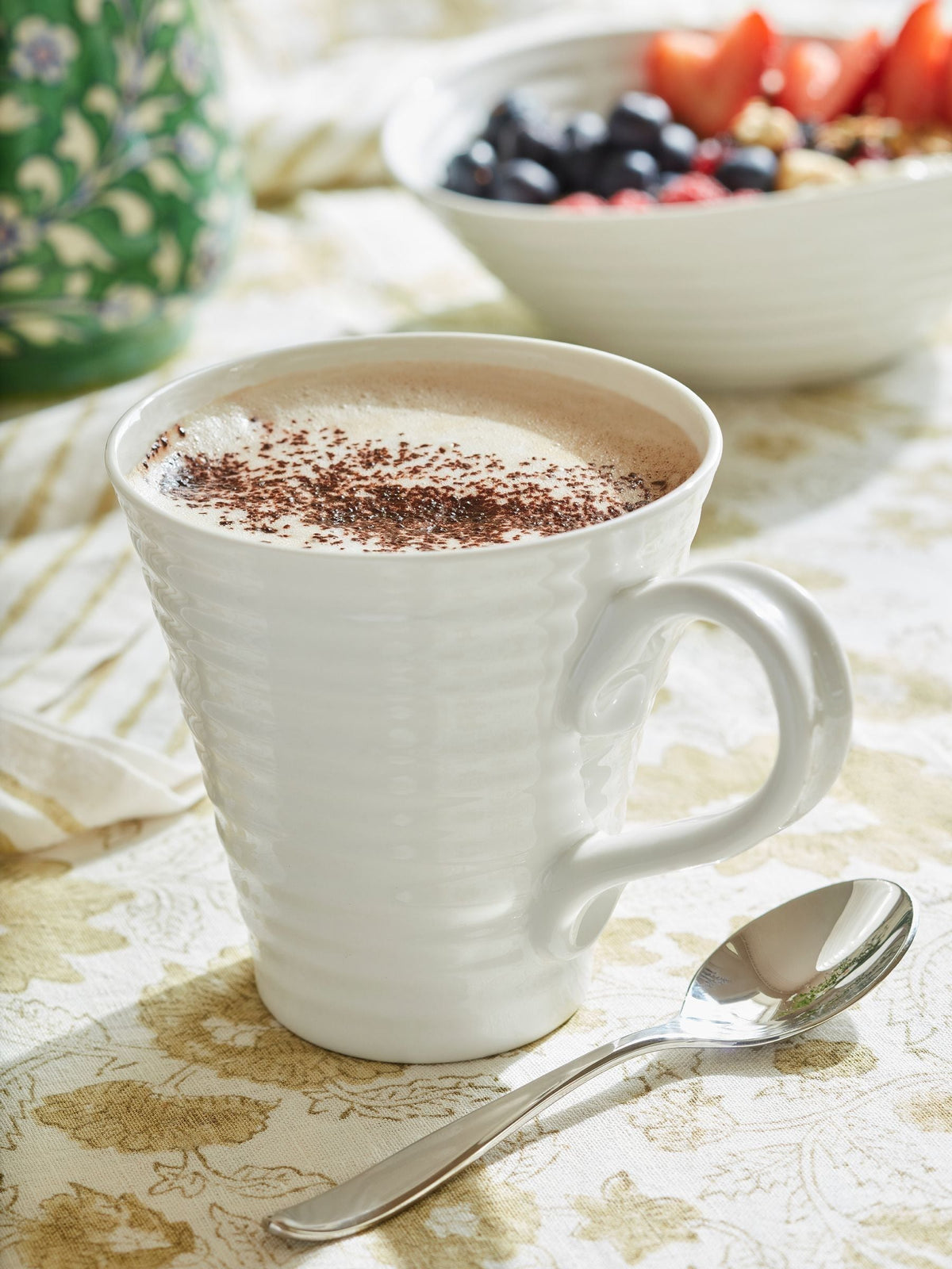 Sophie Conran white porcelain mug set 12.5oz - British product