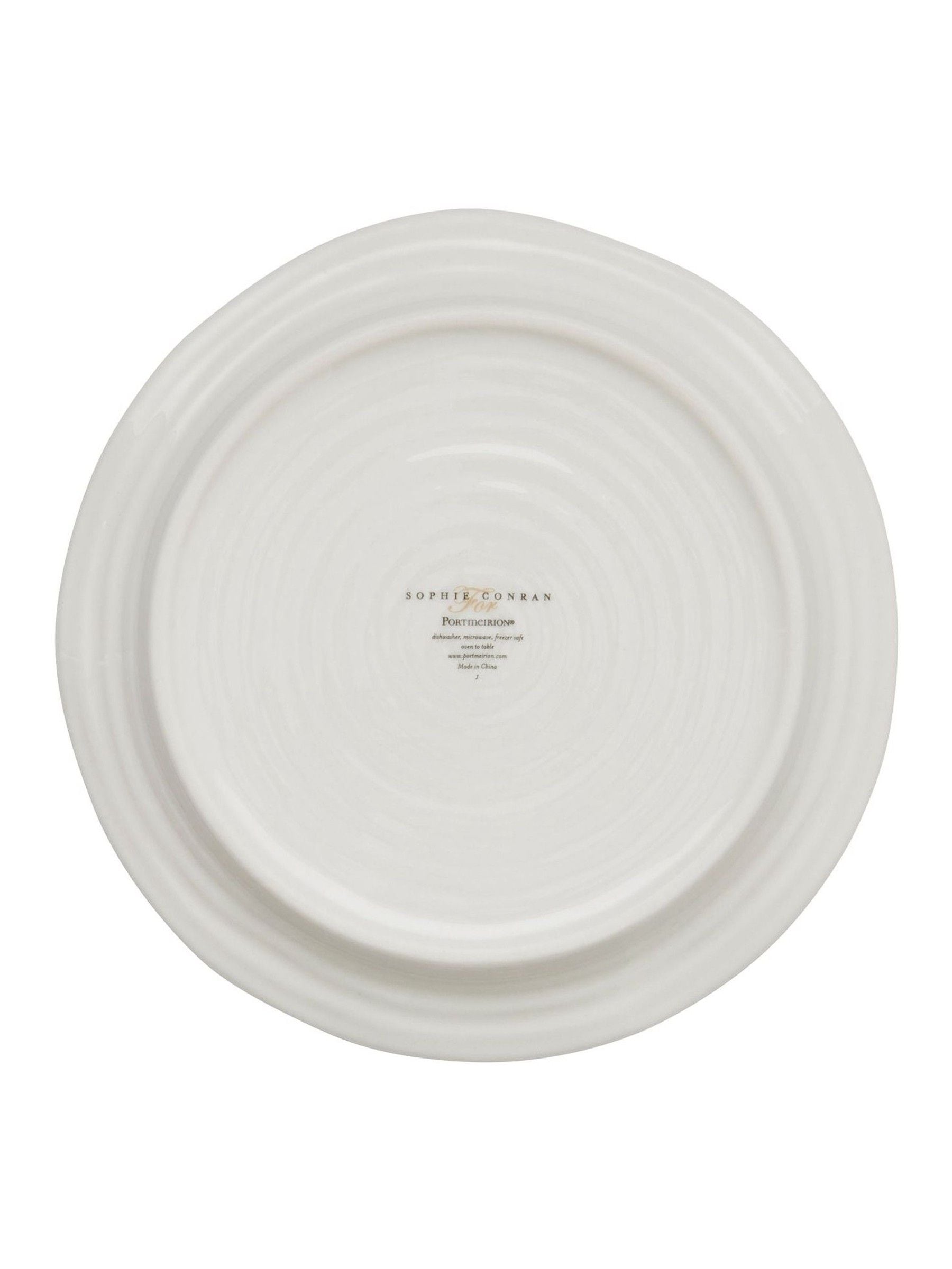 Sophie Conran white porcelain tea plates set of 4 15cm (British brand)