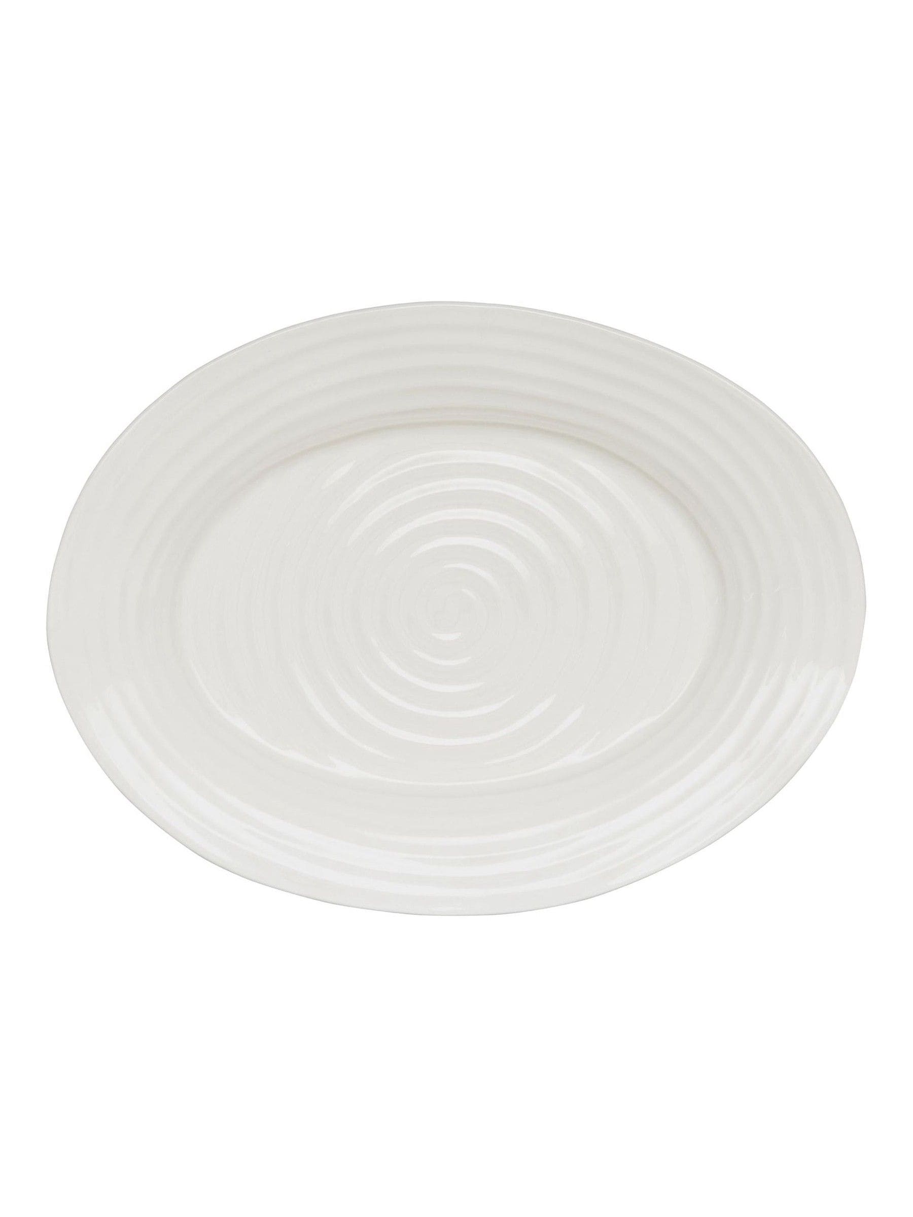 Sophie Conran white porcelain large oval plate - British product