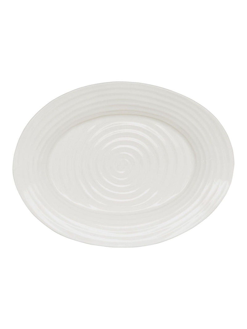 Sophie Conran white porcelain large oval plate - British product