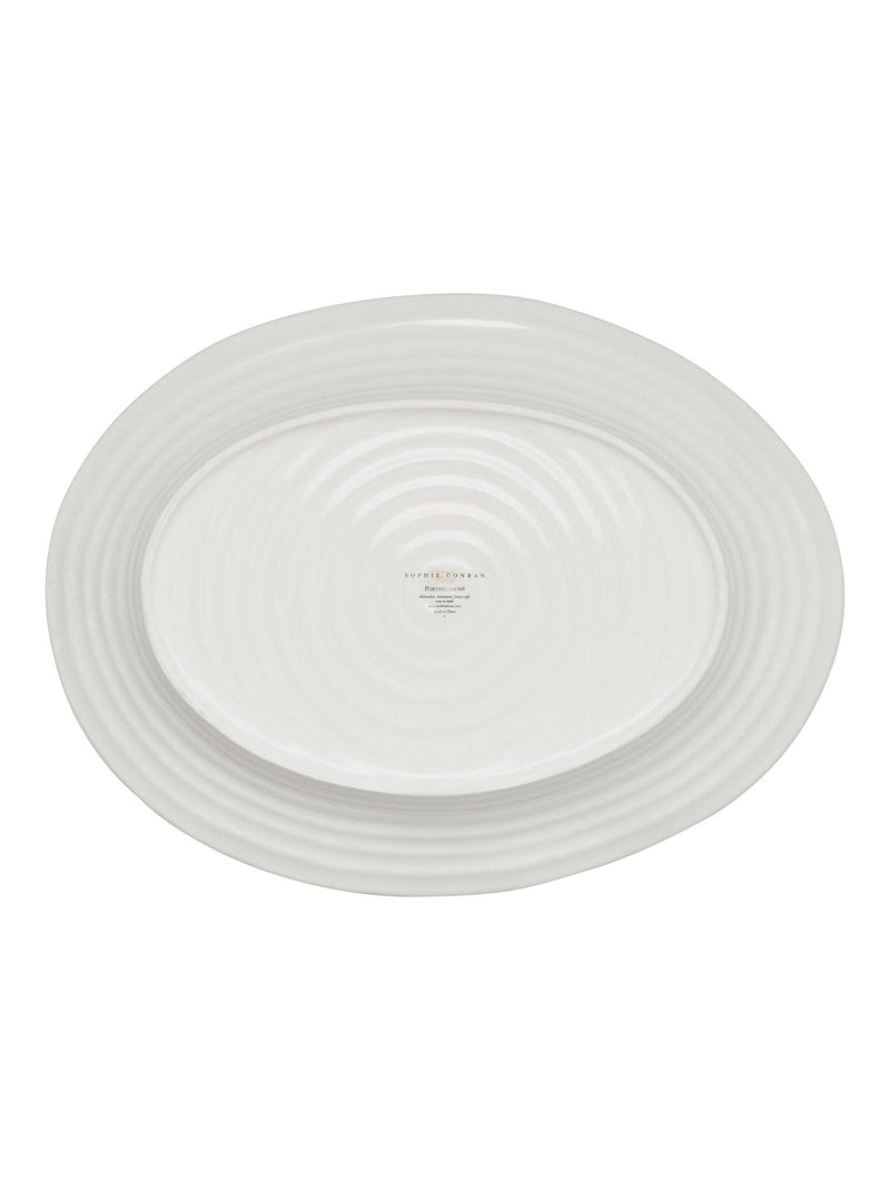 Sophie Conran white porcelain large oval plate - British product